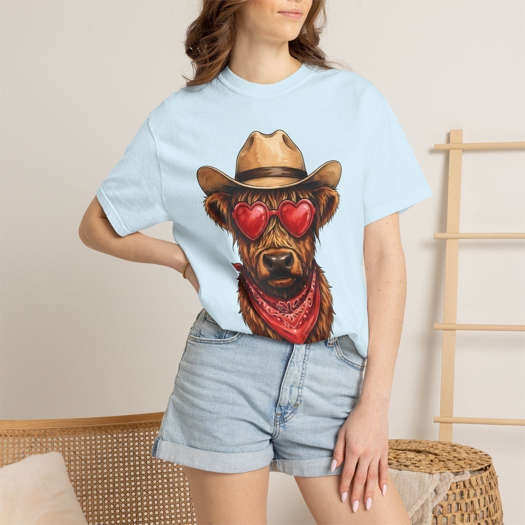 Scottish Cow Shirt Cowgirl Cowboy Gift for Women Bohemian product image 9