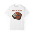 Skull Casket Comic T-Shirt – Halloween Coffin Horror product image 1