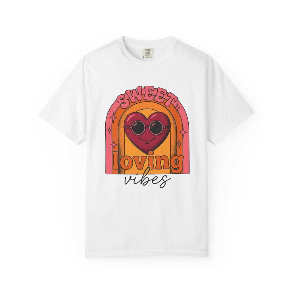 Heart Shades Shirt Valentine Romance Unisex Gift Vintage product image 1