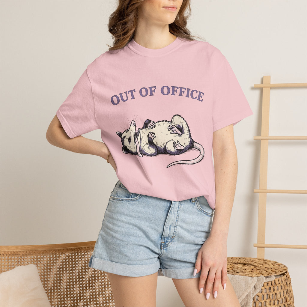 Opossum Hand-Drawn Cartoon T-Shirt – Funny Possum Animal product image 12