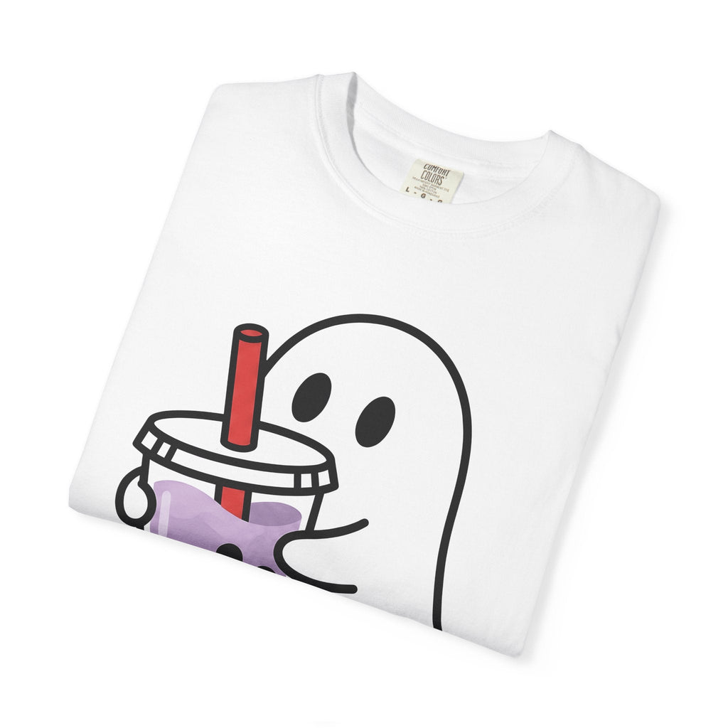Spooky Bubble Tea Shirt Drinks Party Unisex Gift Cute Tee product image 6