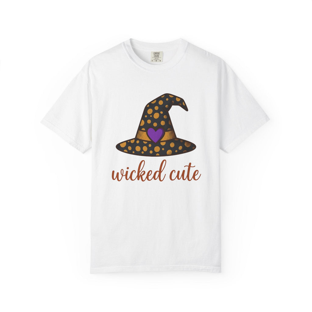 Witch Hat Shirt Halloween Enchantment Unisex Gift Playful Tee Pointy Hat T-Shirt