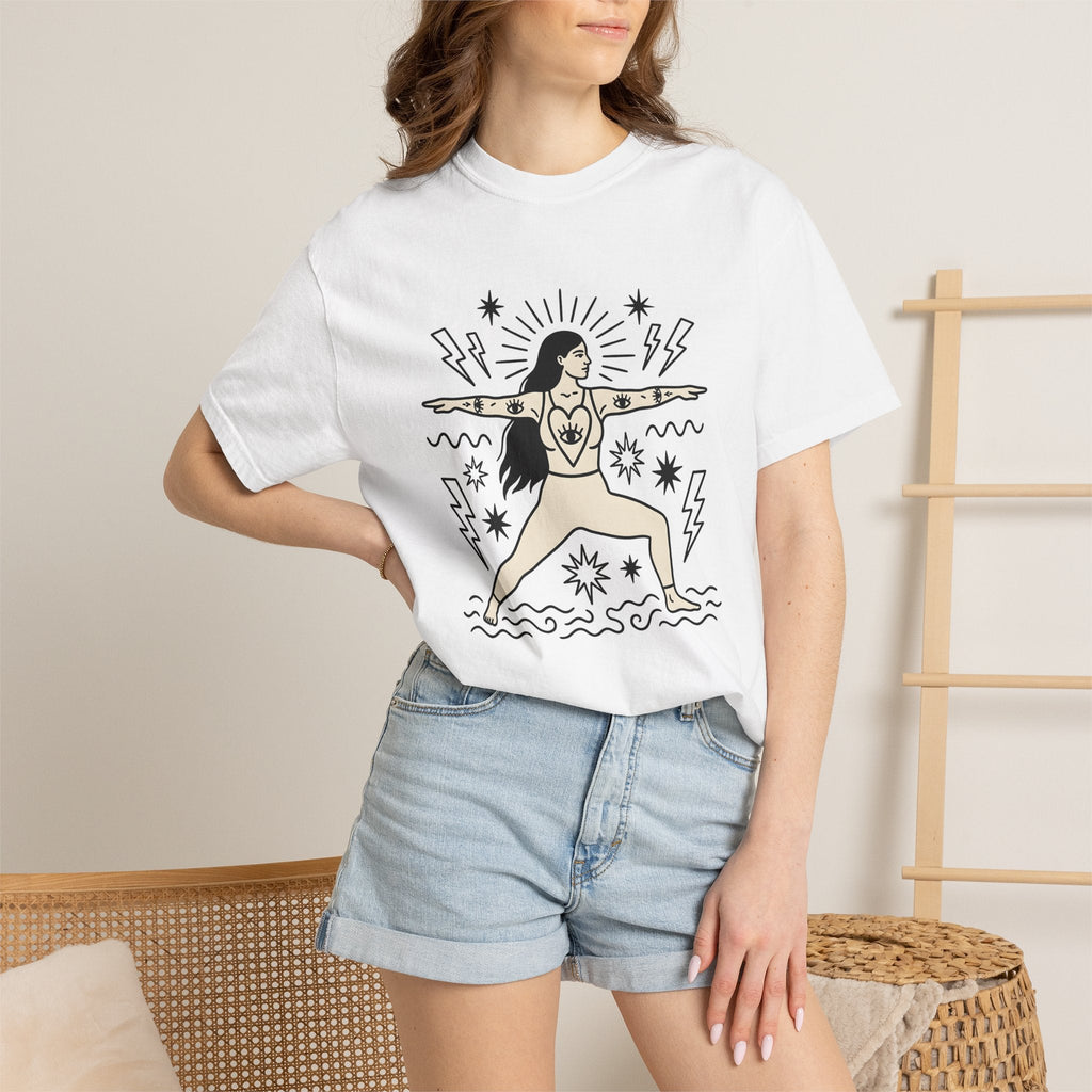 Meditation Pose Shirt Yoga Health Unisex Gift Modern Design product image 6