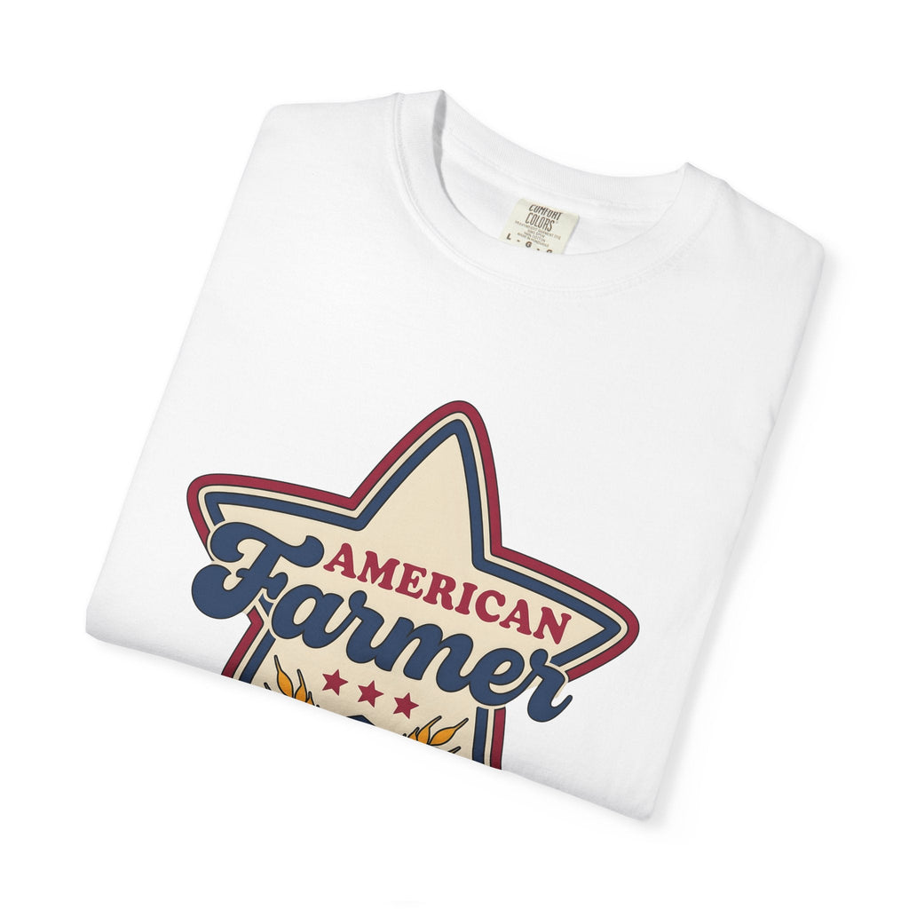 Star Graphic Shirt America Farming Unisex Gift Vintage Tee product image 5
