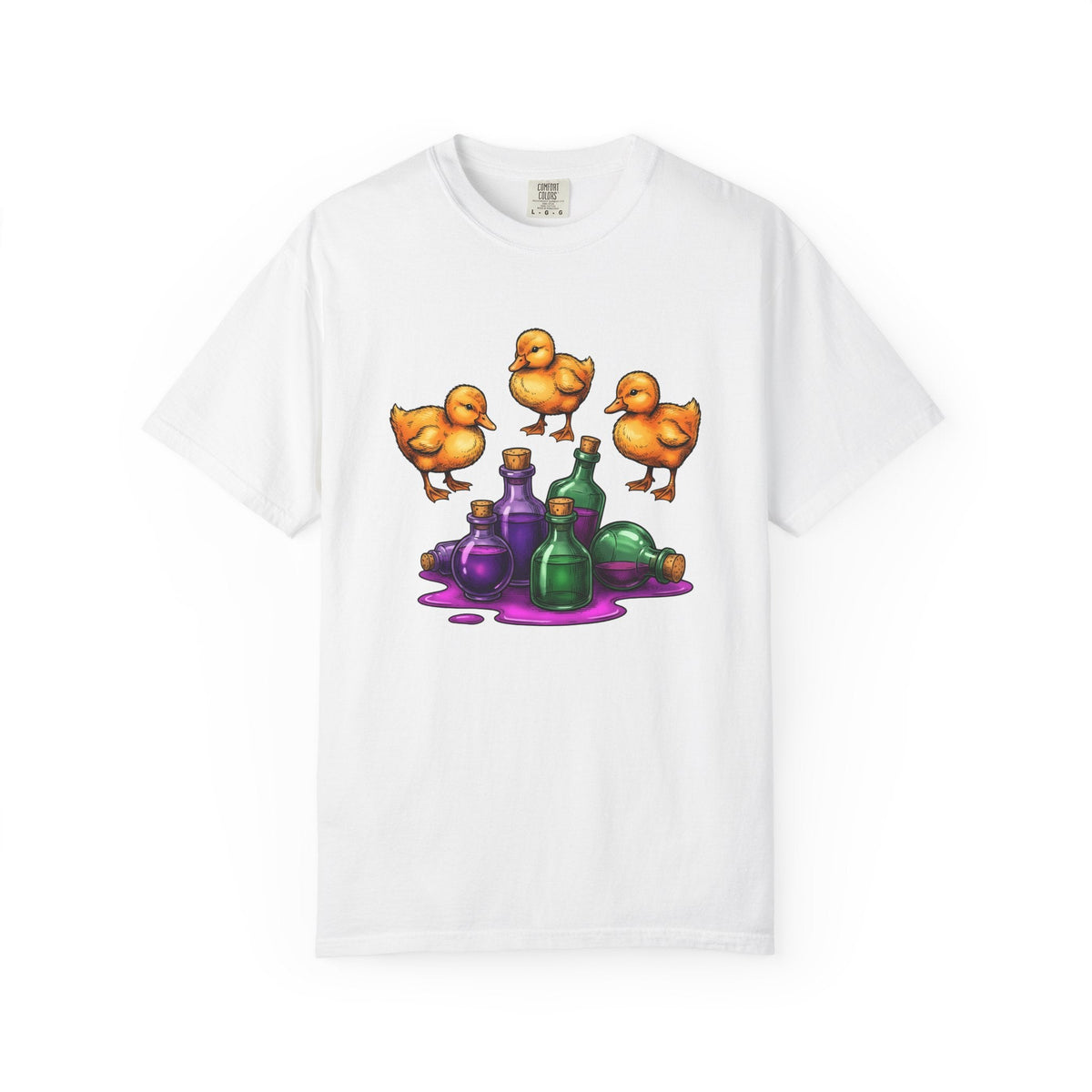 Ducklings Potion Bottles Shirt Halloween Animal Unisex Gift product image 1