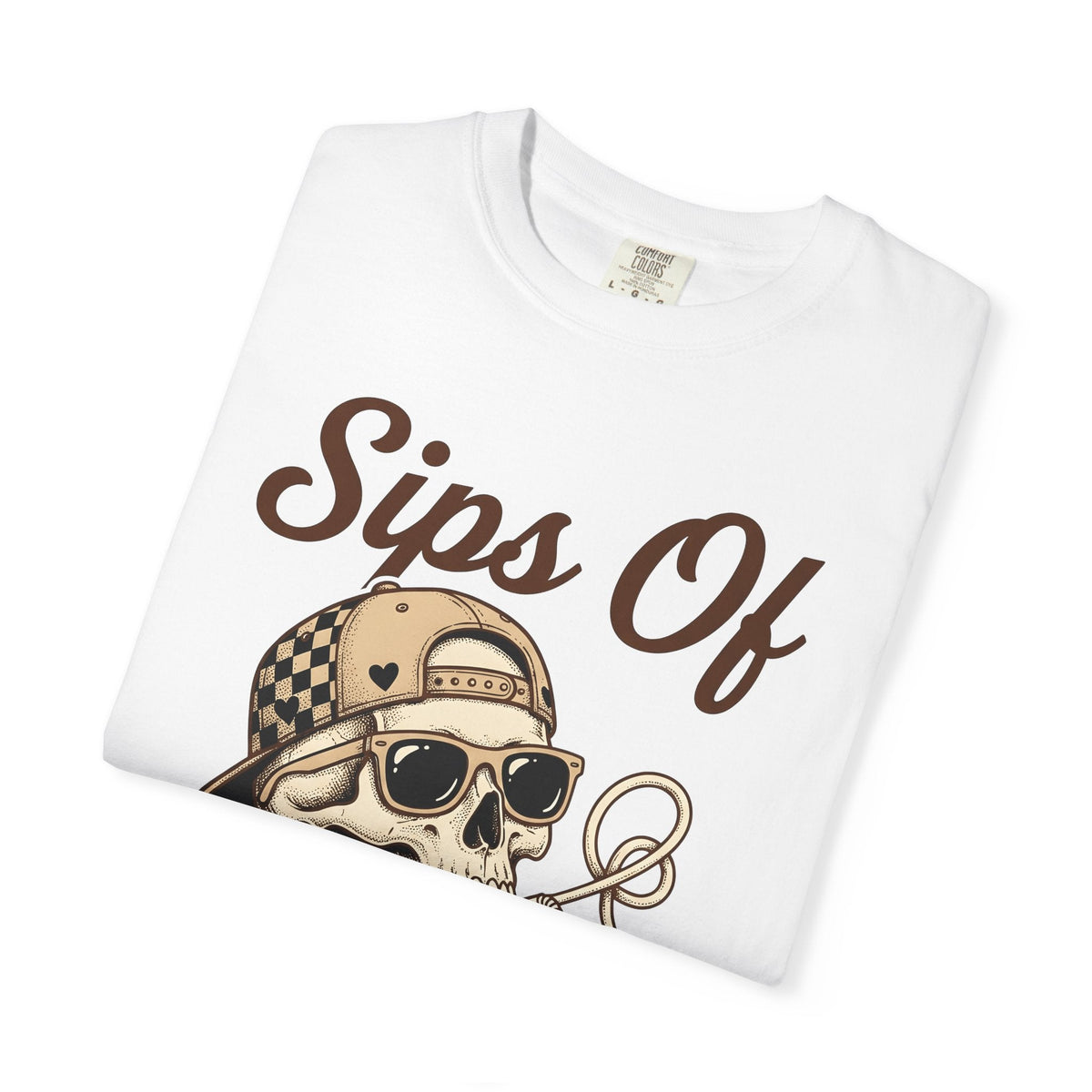 Skull Beverage Shirt Valentine Dark Gift Women Ink Tee product image 6