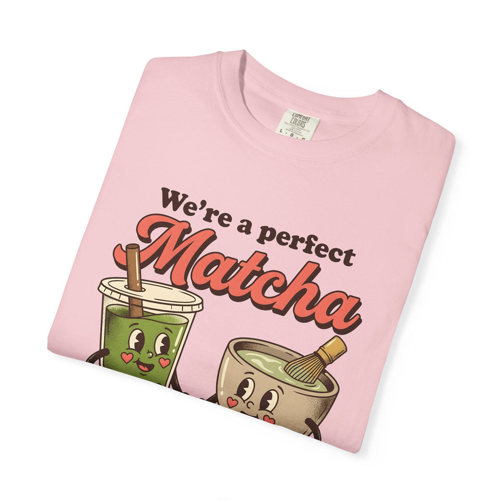 Matcha Tea Characters Shirt St. Valentine's Day Couple product image 11