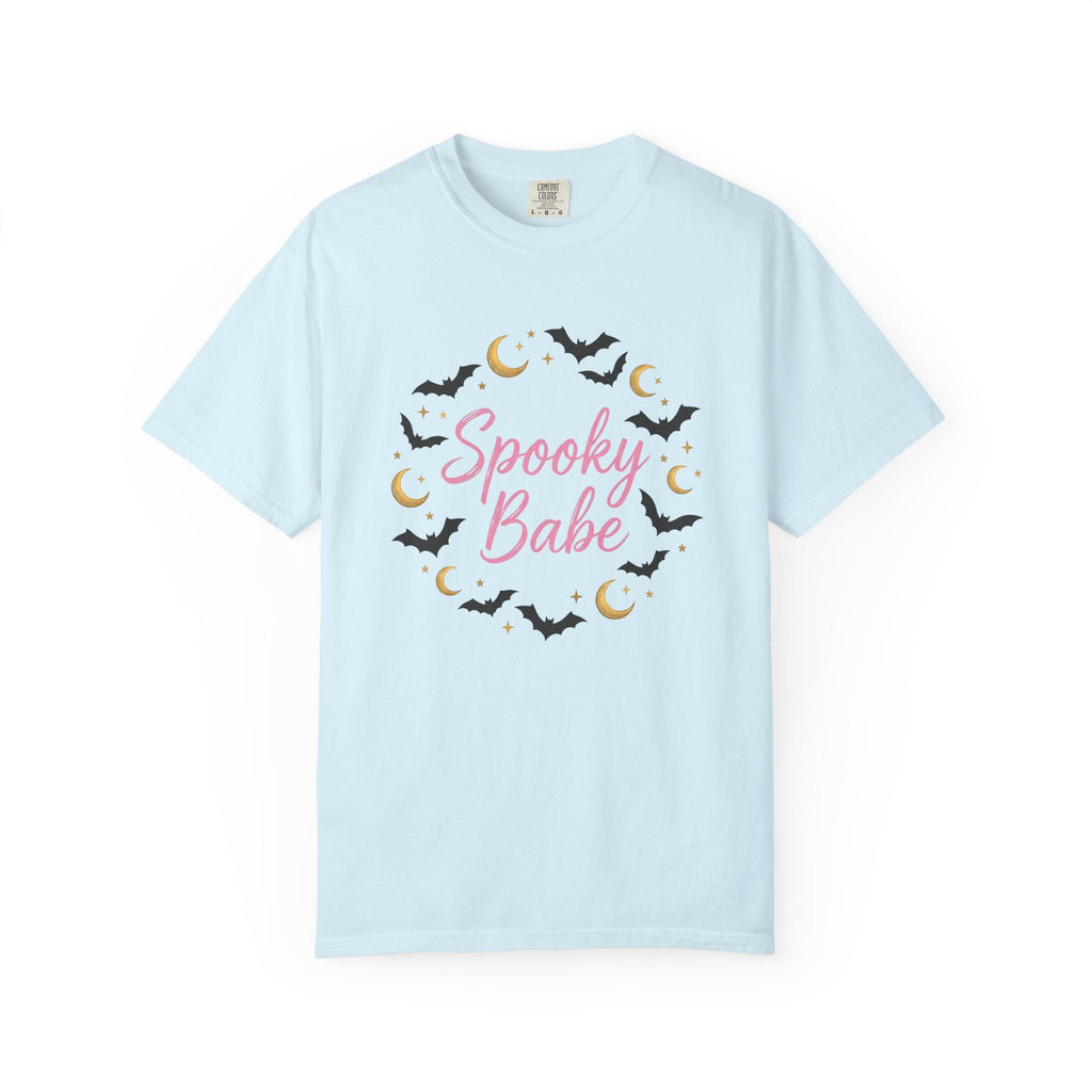 Bat Moon Image Shirt Halloween Eerie Gift Women Sweet Tee product image 2