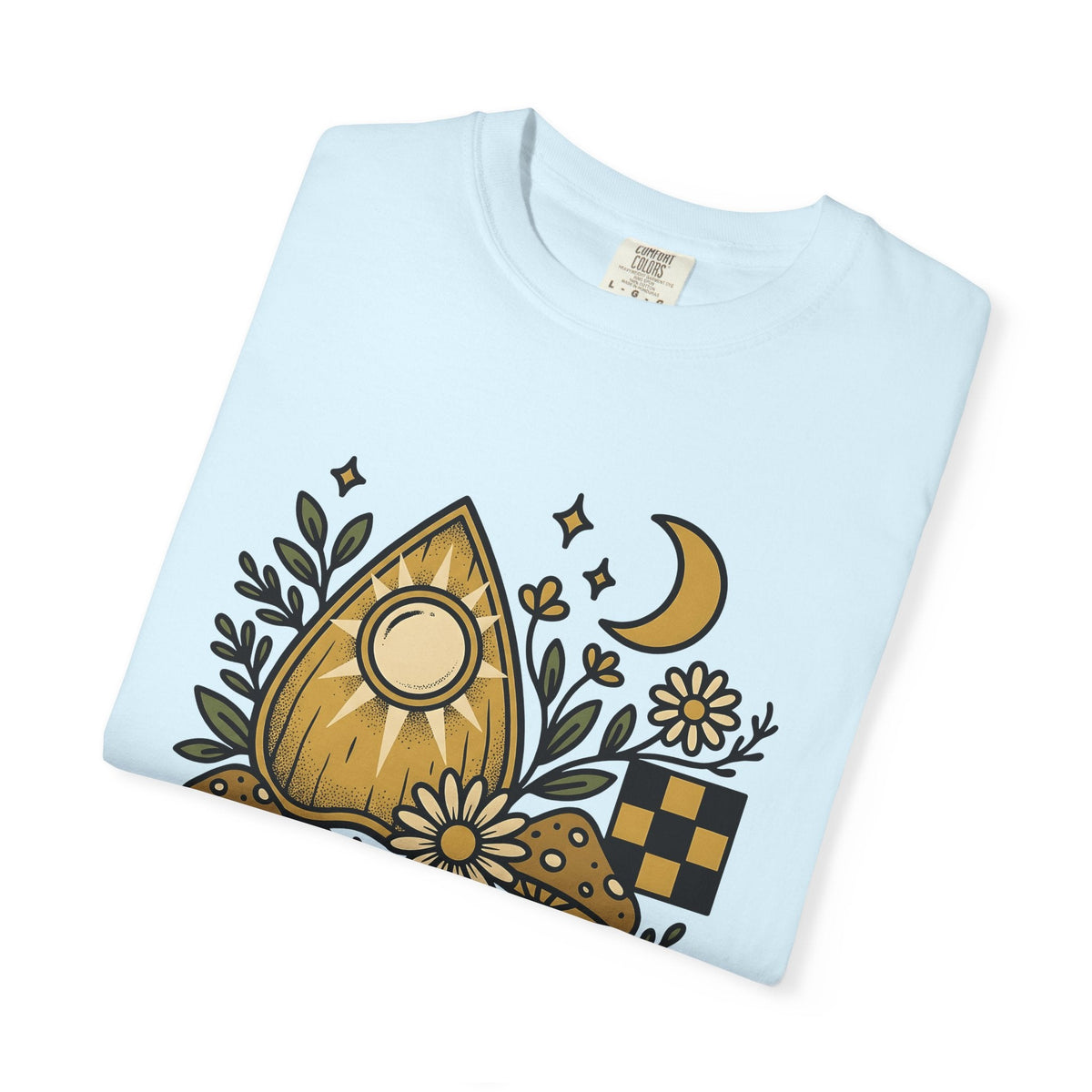 Spirit Board Flowers Shirt Boho Chic Astrology Unisex Gift product image 8
