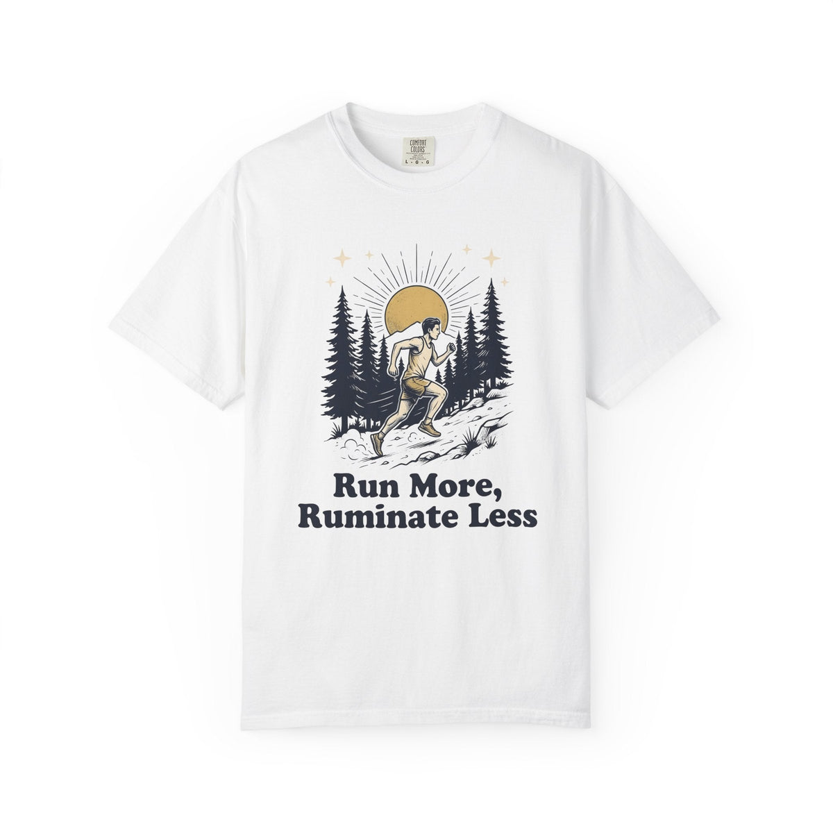 Trail Running Shirt Camping Unisex Gift Retro Tee product image 1