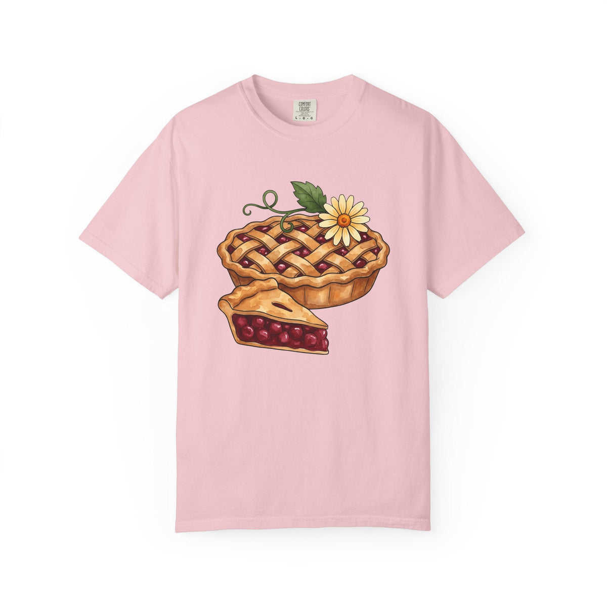 Cherry Pie Shirt Desserts Baking Unisex Gift Watercolor Tee product image 3