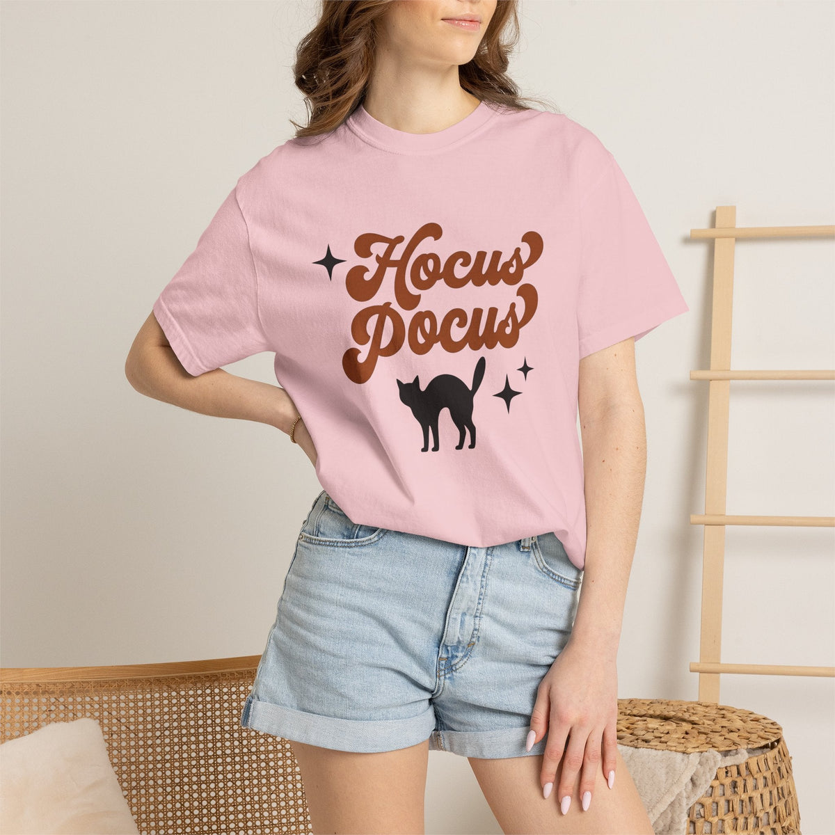 Black Cat Vintage T-Shirt – Halloween Magic Horror Fan product image 12