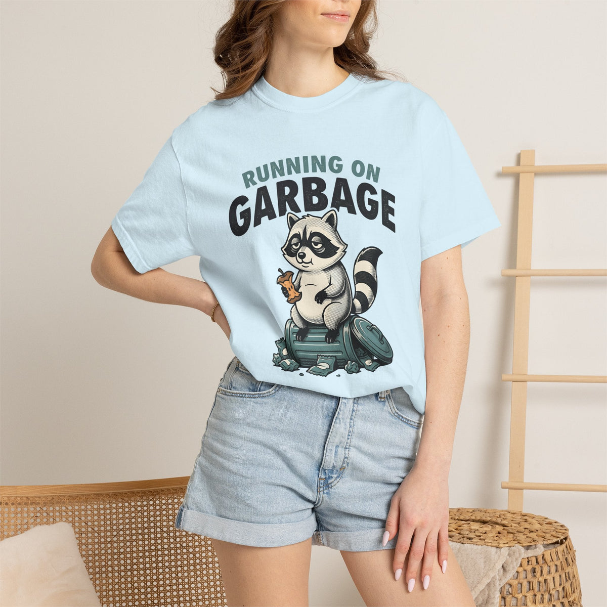 Raccoon Trash Bin Shirt Funny Creatures Unisex Gift product image 9