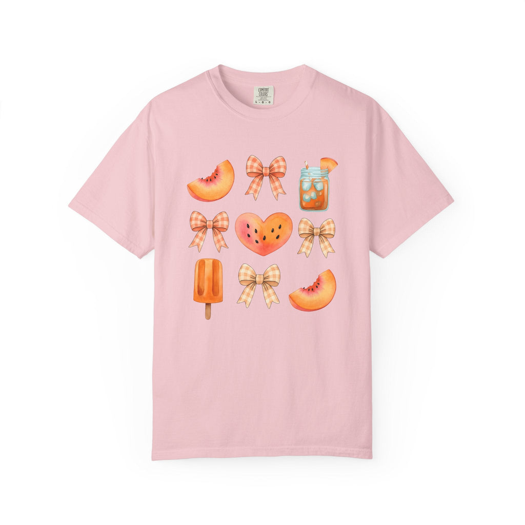 Peach Fruit Graphic Shirt Desserts Summer Unisex Gift product image 3