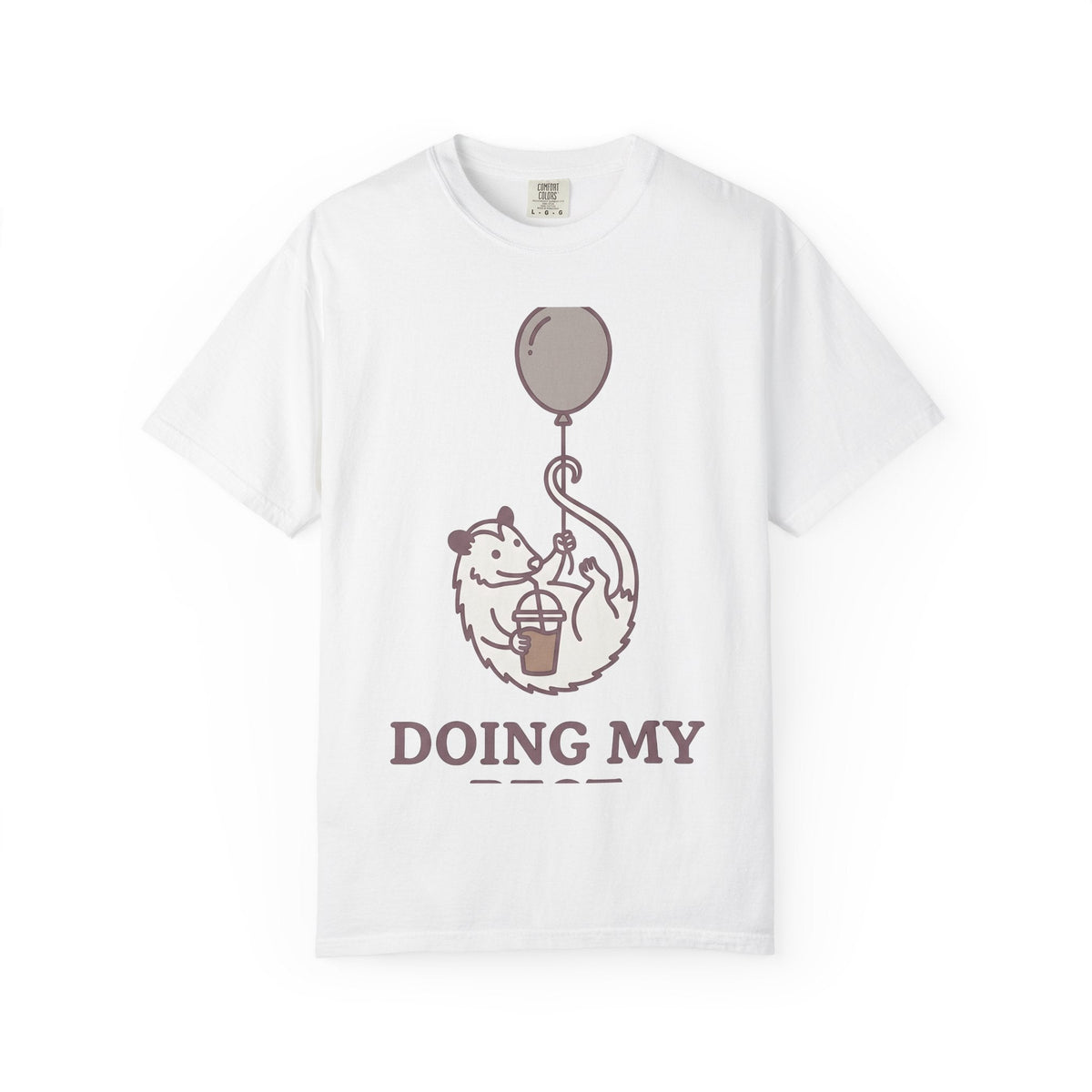 Possum Balloon Shirt Funny Animal Unisex Gift Cute Tee product image 1