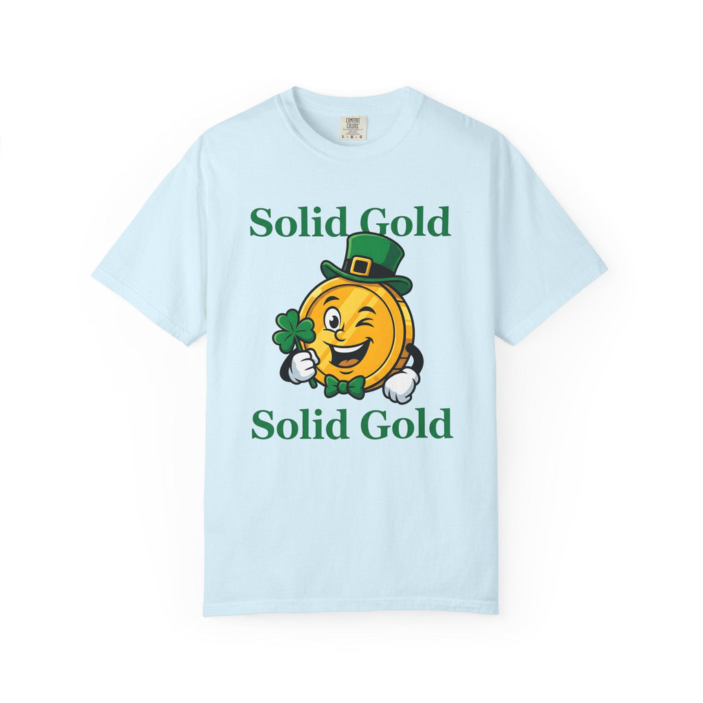 Gold Currency Figure Shirt St Patrick's Day Luck Unisex product image 2