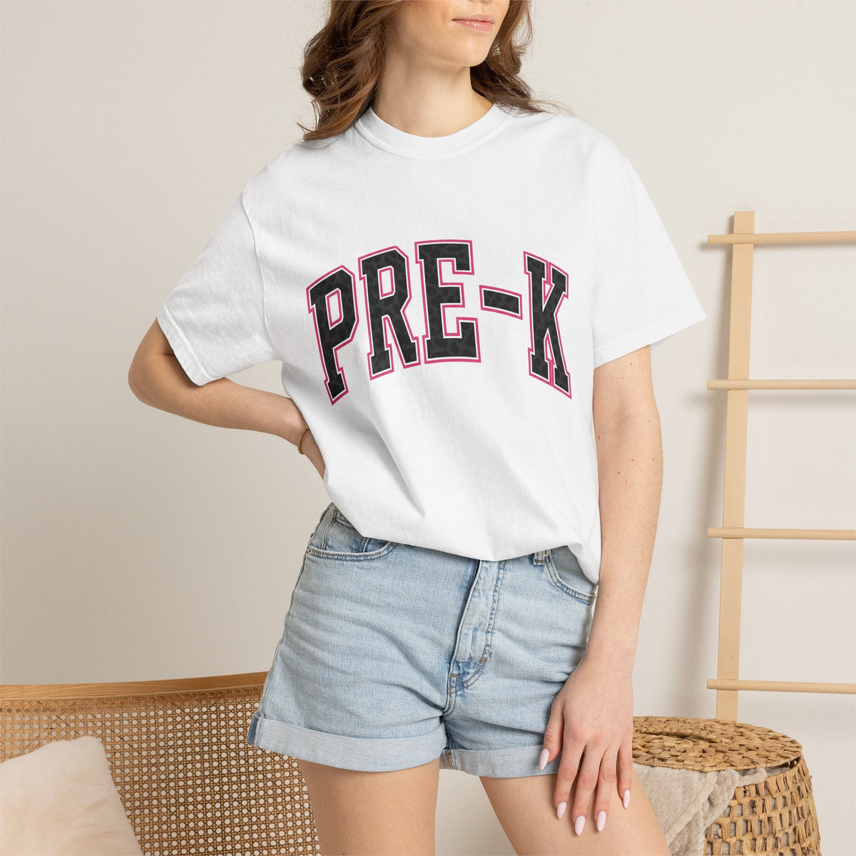 Leopard Varsity Letters Shirt Teachers Education Unisex product image 6
