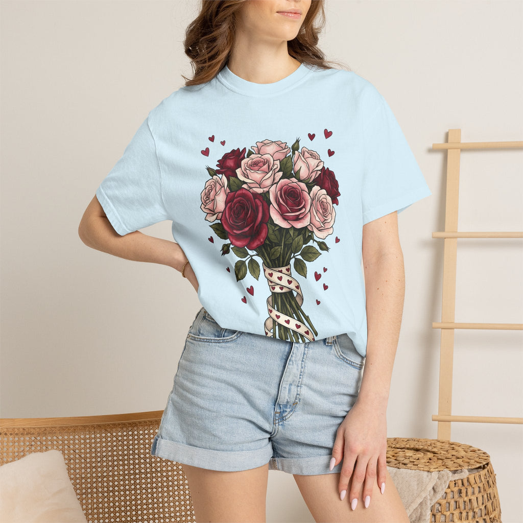 Flower Bouquet Shirt St. Valentines Day Blossoms Unisex product image 9