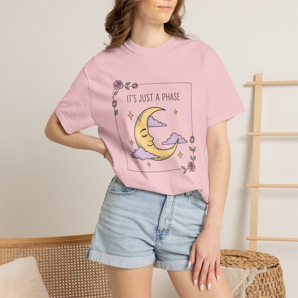 Crescent Moon Shirt Boho Chic Zodiac Unisex Gift Cute Tee product image 12
