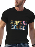 Safari Squad Graphic T-Shirt - Trendy Animal Print Tee product image 1