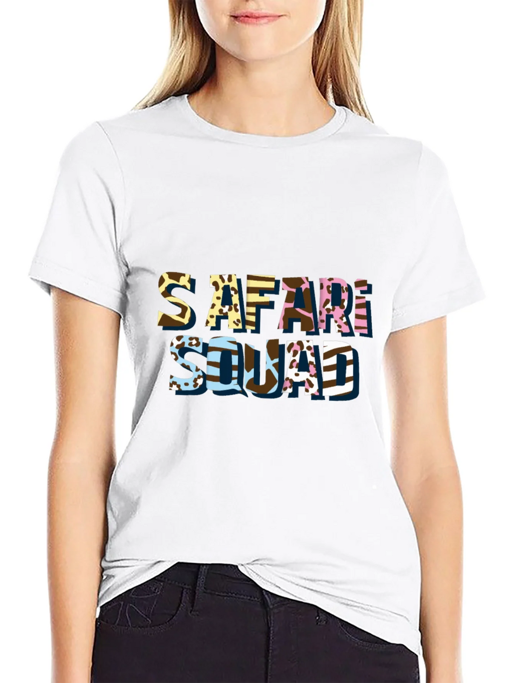 Safari Squad Graphic T-Shirt - Trendy Animal Print Tee product image 3