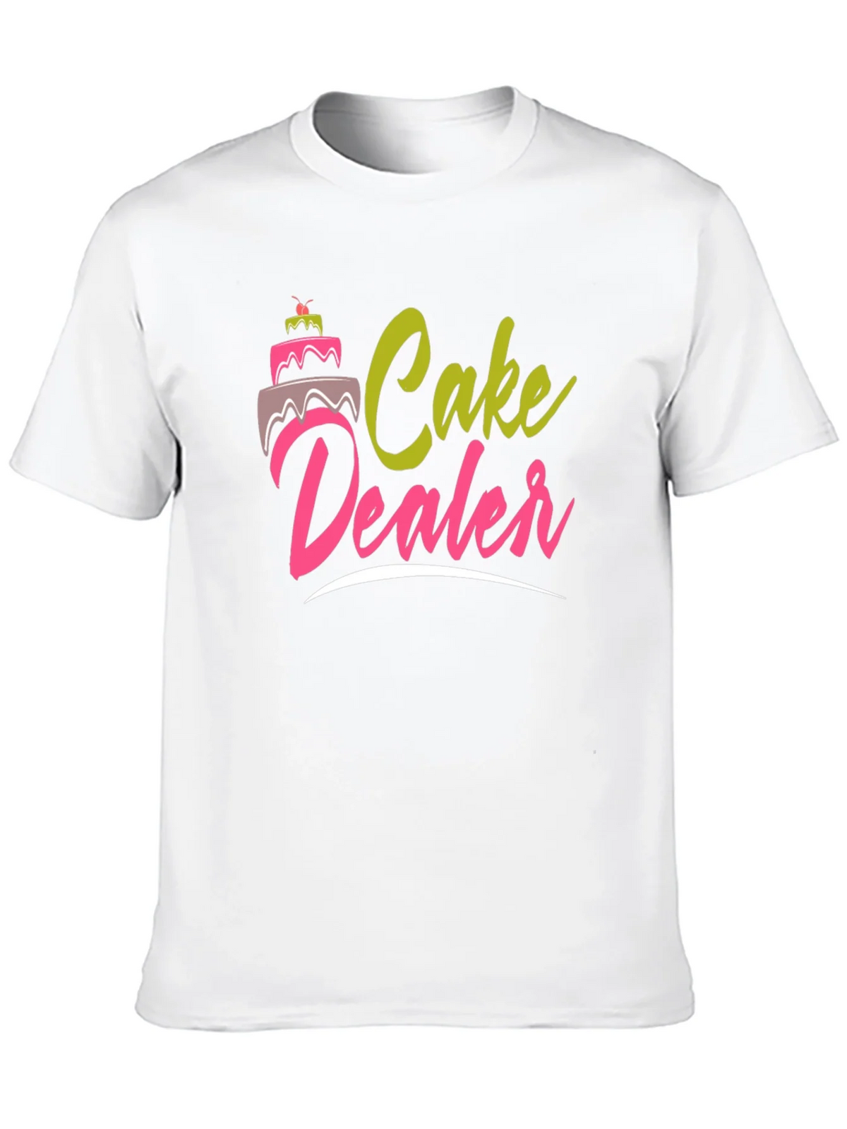 Cake Dealer Graphic T-Shirt - Funny Baker Tee product image 9