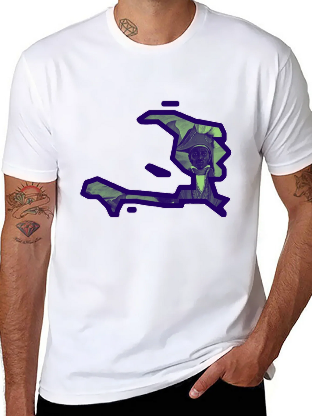 Haiti Toussaint Louverture Graphic Tee product image 2
