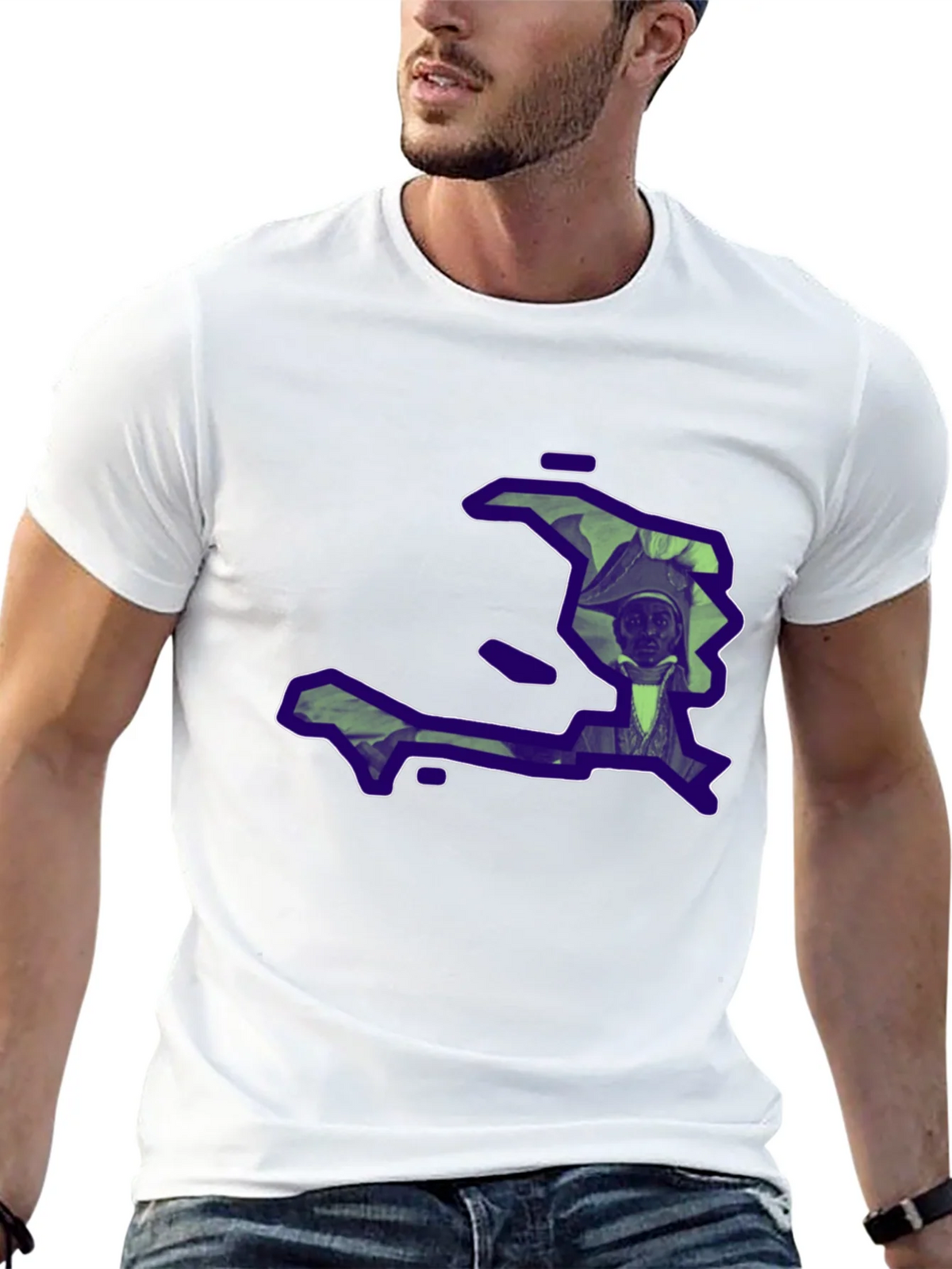 Haiti Toussaint Louverture Graphic Tee product image 6