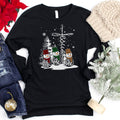 Faith Hope Love Snowmen Long Sleeve