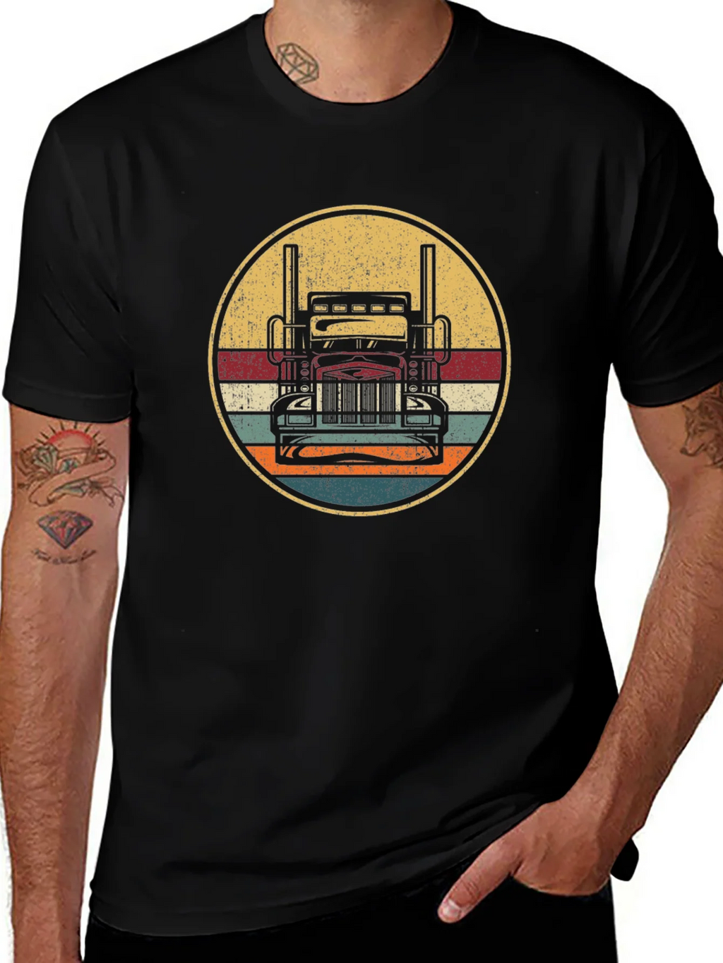 Vintage Trucker Graphic Tee product image 1
