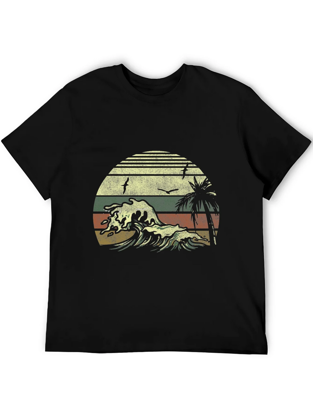 Retro Sunset Wave T-Shirt - Classic Design product image 5
