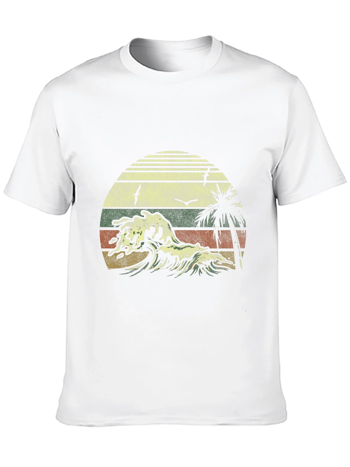 Retro Sunset Wave T-Shirt - Classic Design product image 9