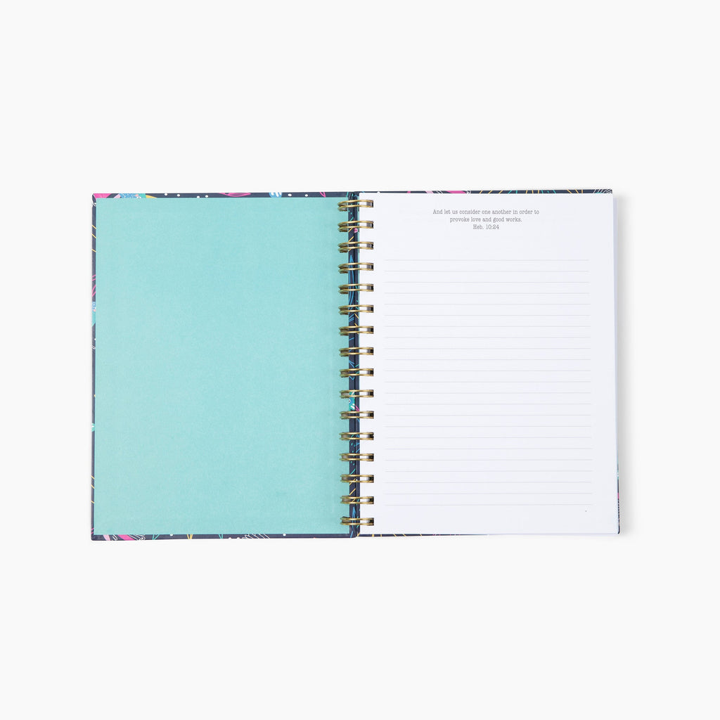 Faith Hummingbird Spiral Journal