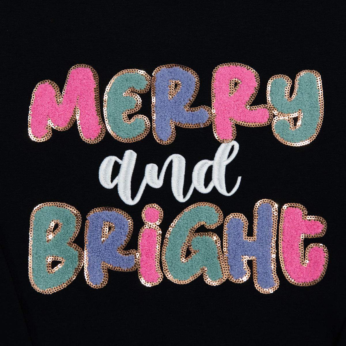Merry and Bright Embellished Sweatshirt - 24 product image 2