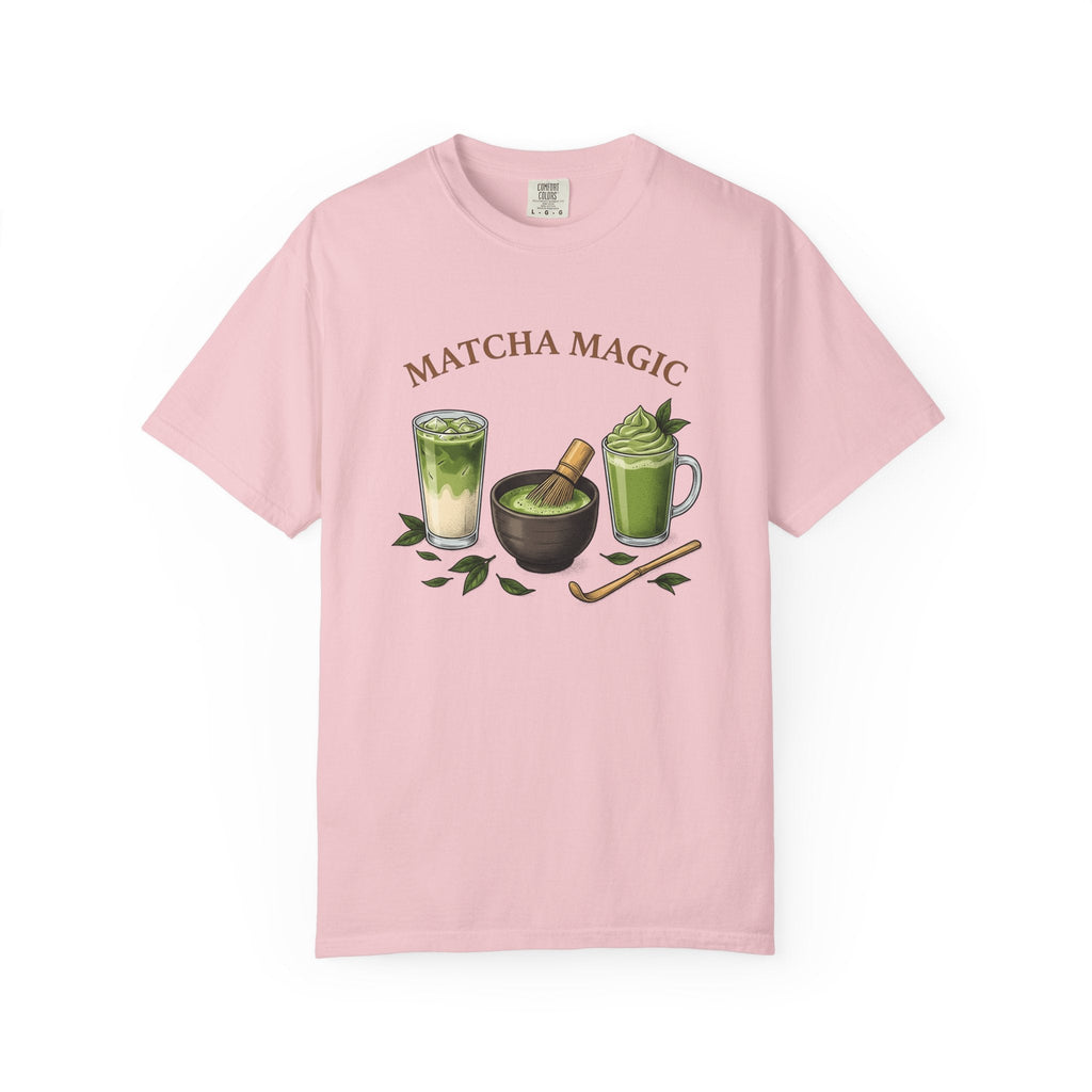 Matcha Latte Shirt Coffee Cooking Unisex Gift Old School product image 3