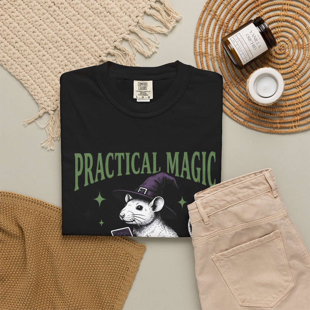 Sorcerer Mouse Shirt Halloween Magic Unisex Gift Old School product image 16