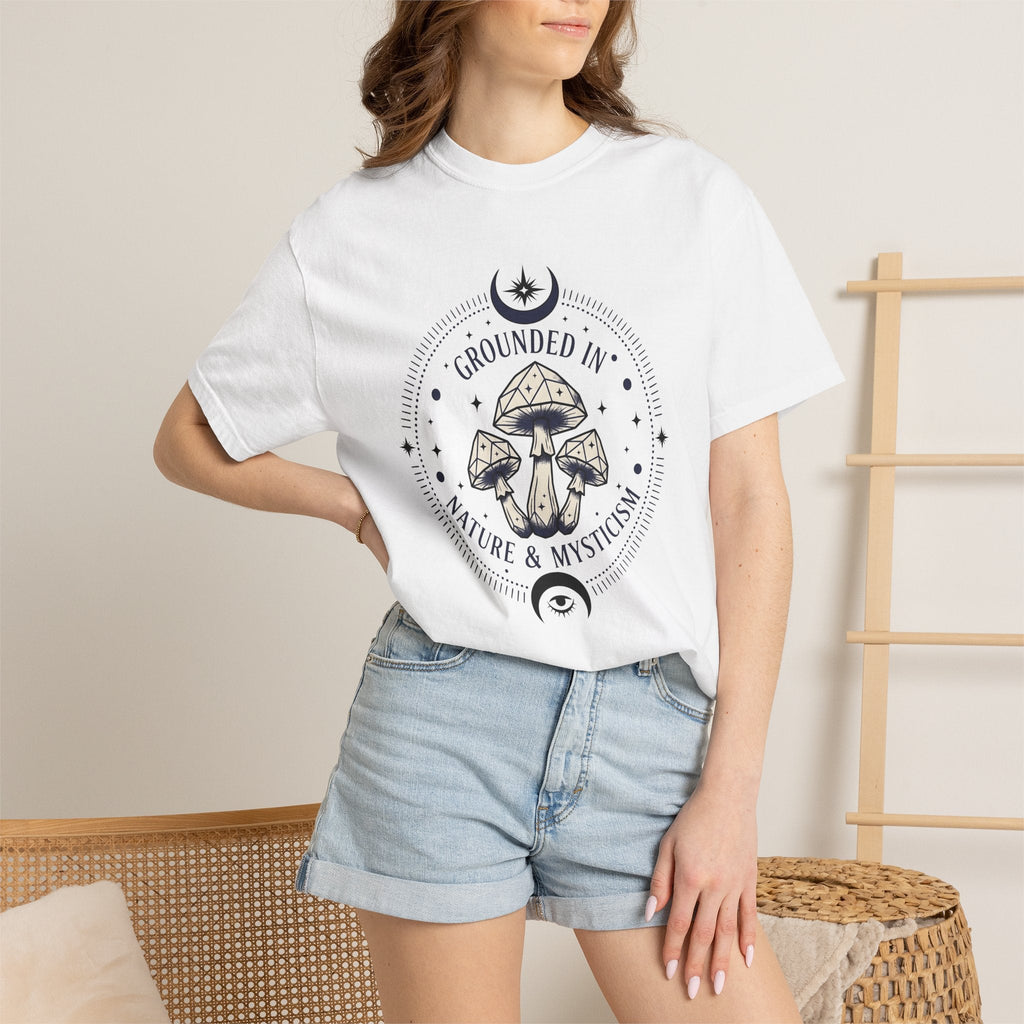 Crystal Mushrooms Shirt Boho Chic Spiritual Unisex Gift product image 6