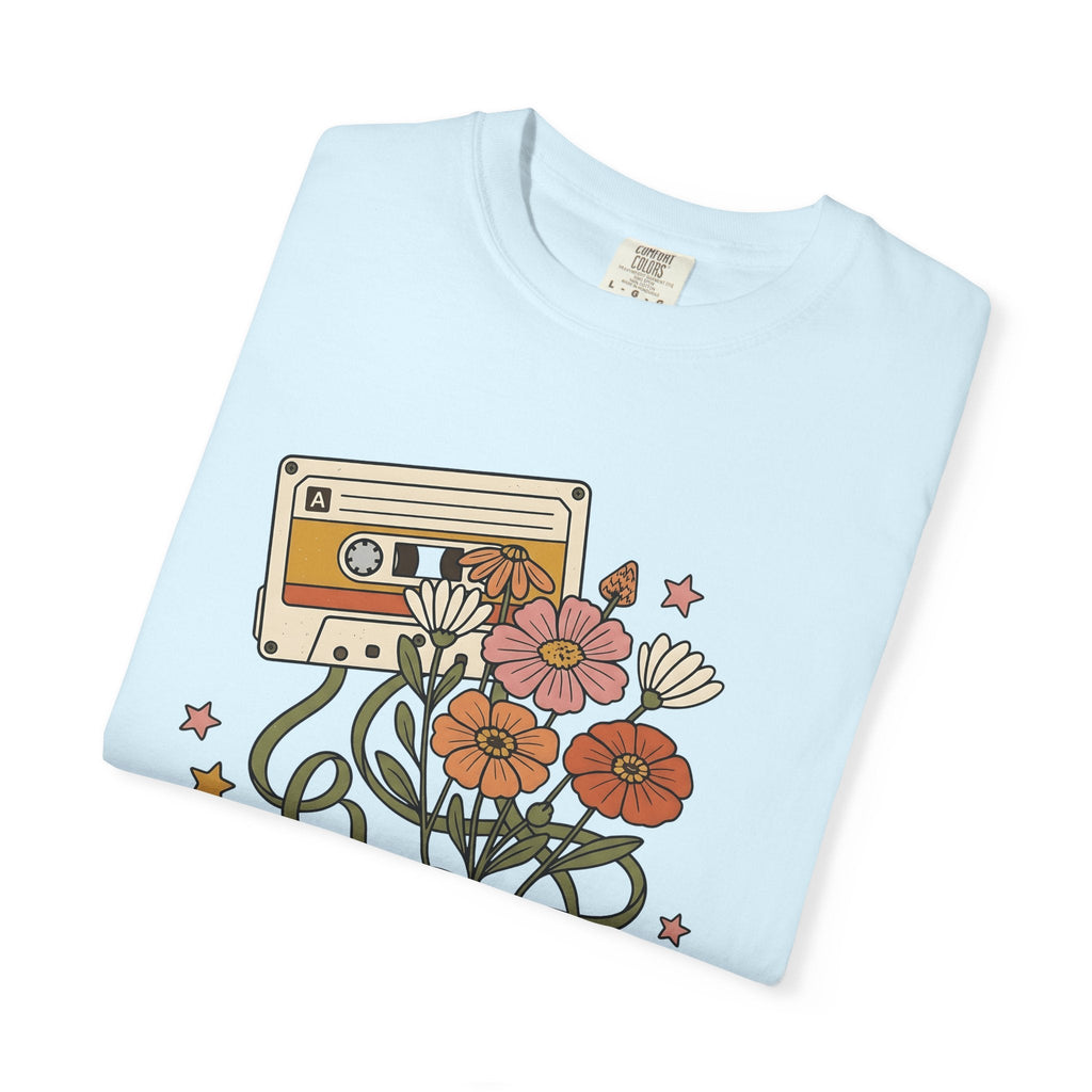 Cassette Tape Blooms Shirt Boho Chic Instruments Unisex product image 8
