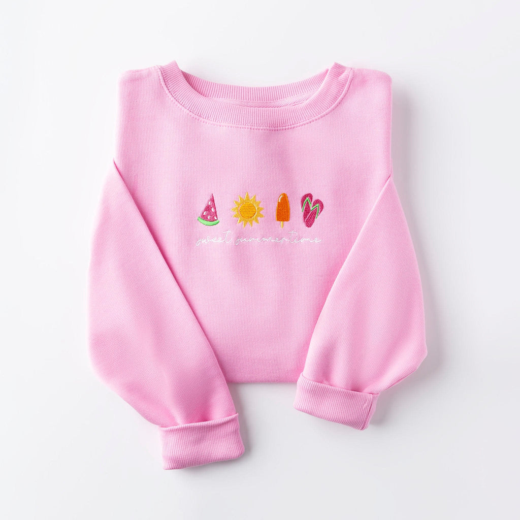 Embroidered Sweet Summertime Sweatshirt product image 2