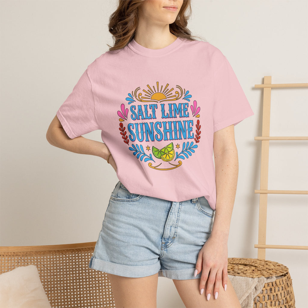 Lime Fruit Slice Shirt Summer Travel Unisex Gift Folk Tee product image 12
