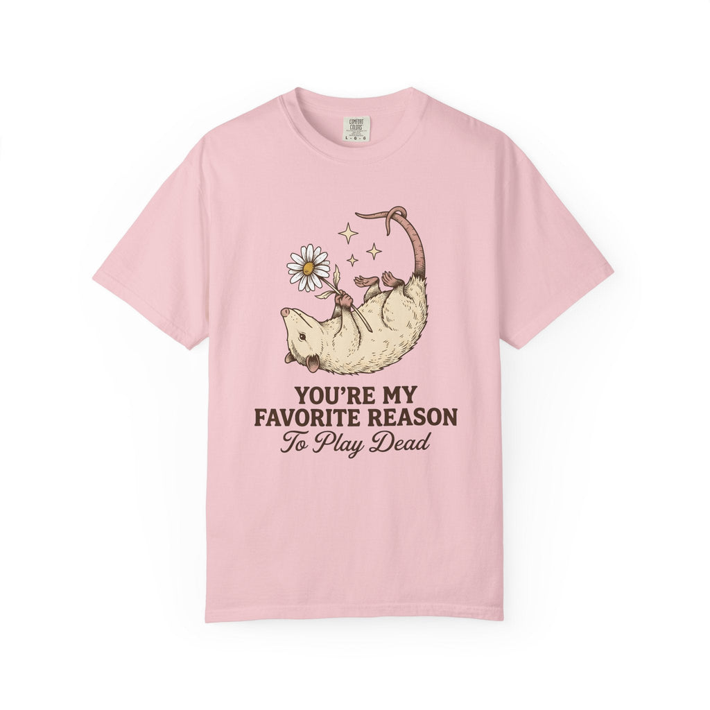 Possum Bloom Shirt Valentine Nature Unisex Gift Line Art product image 3