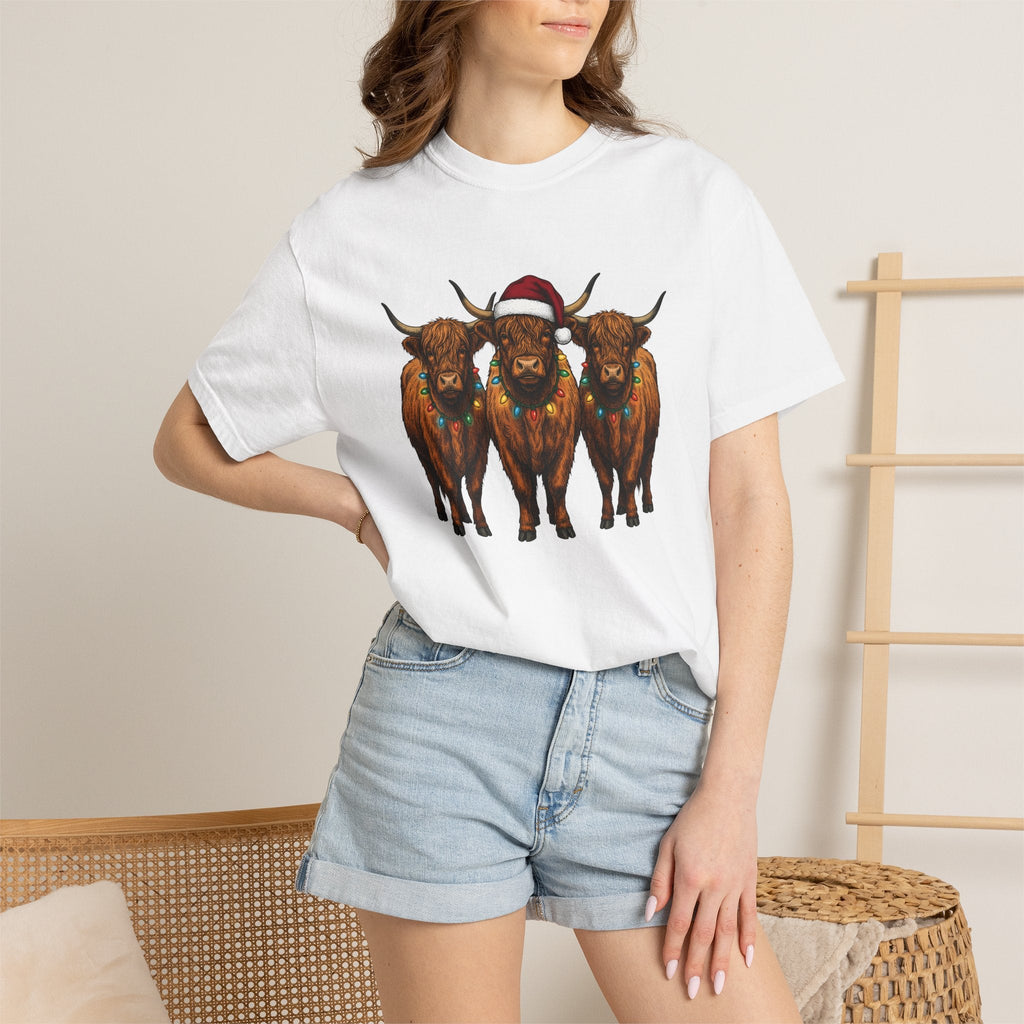 Scottish Cow Herd Shirt Christmas Livestock Unisex Gift product image 6
