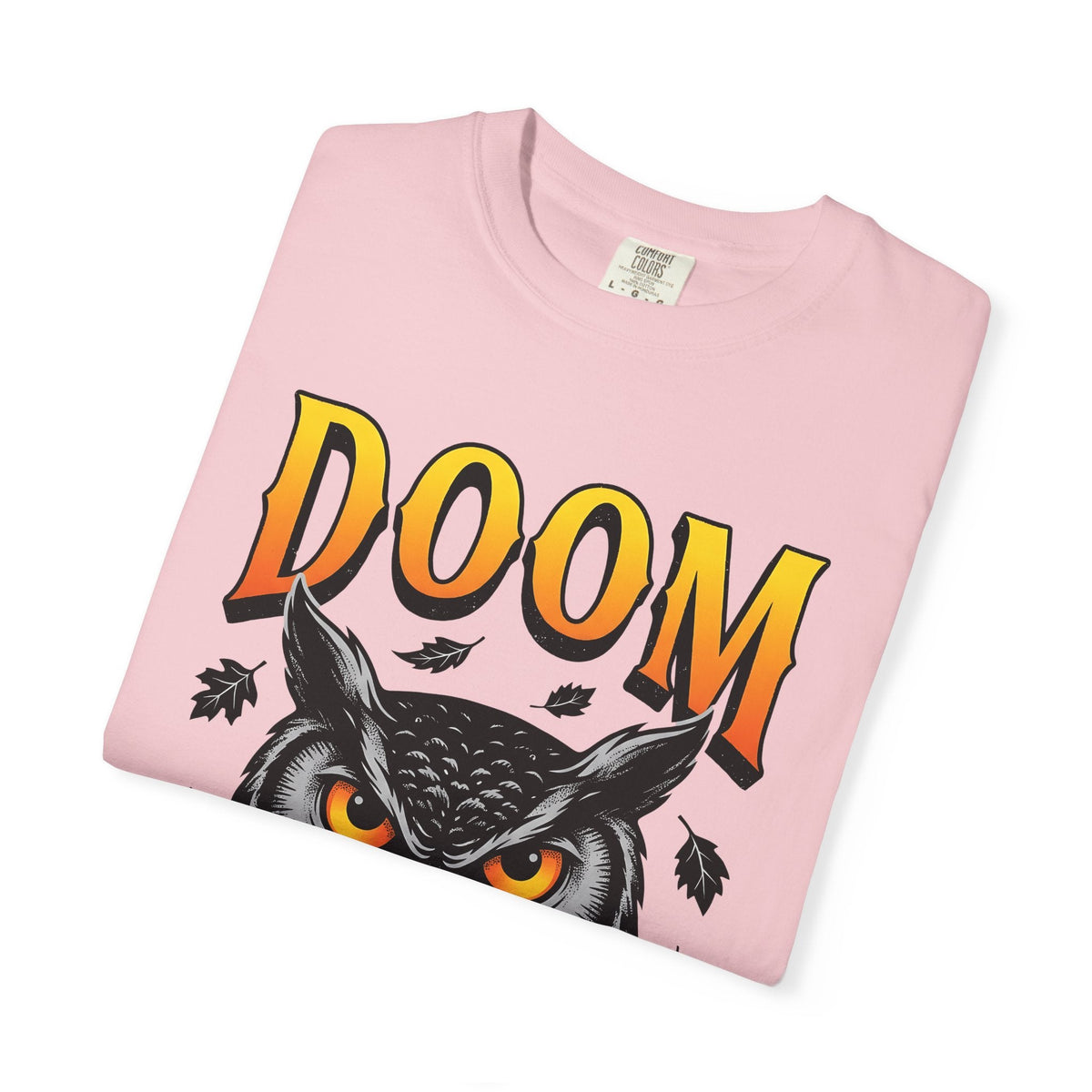 Owl Face Creepy T-Shirt – Spooky Halloween Wildlife product image 12