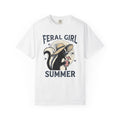 Skunk Cap Shirt Summer Wildlife Unisex Gift Retro Tee Skunk Hat T-Shirt Vacation