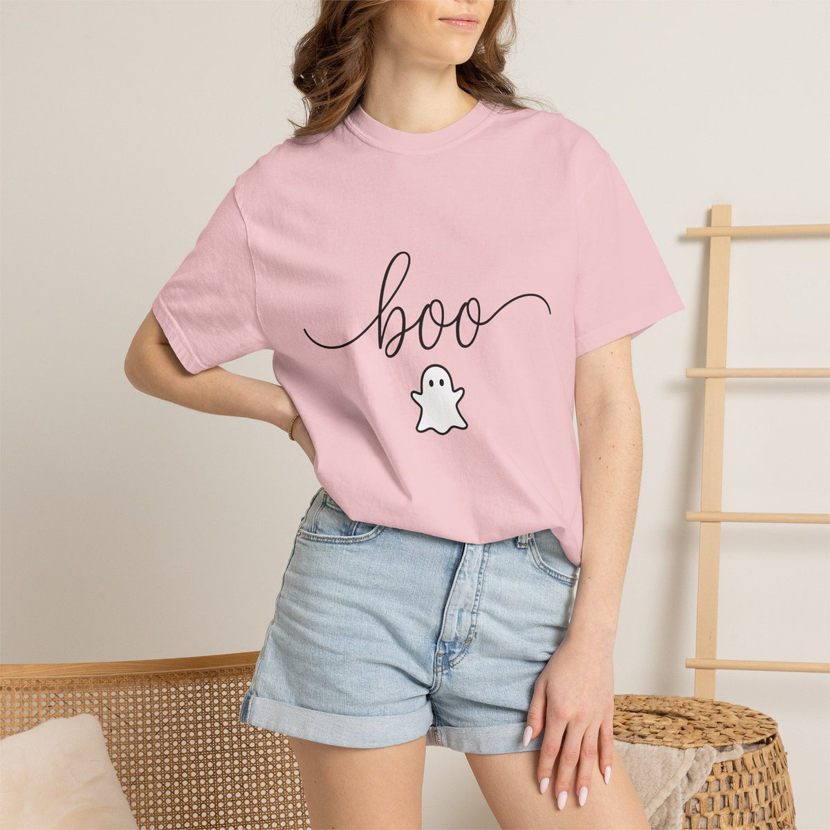 Ghost Illustration Shirt Halloween Ritual Unisex Gift product image 12