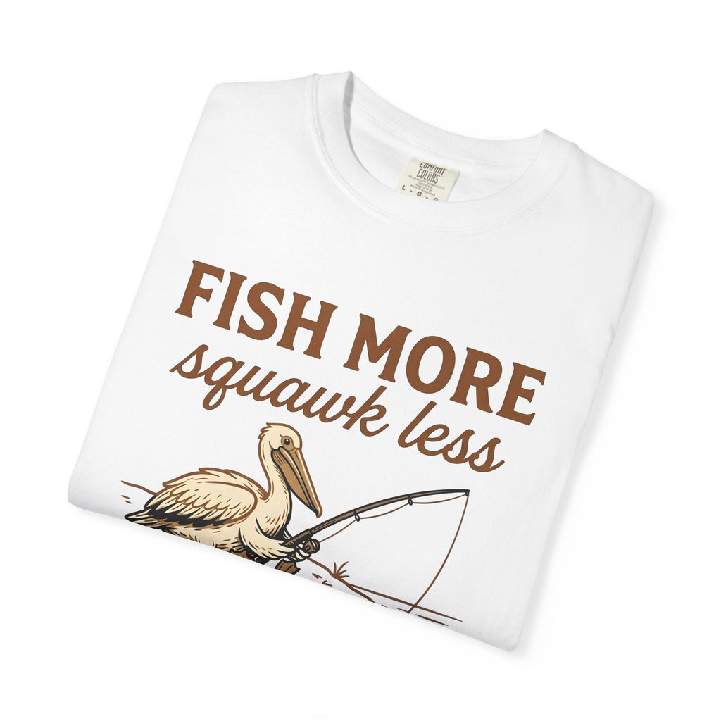 Pelican Fishing Shirt Outdoors Unisex Gift Cartoon Tee product image 5