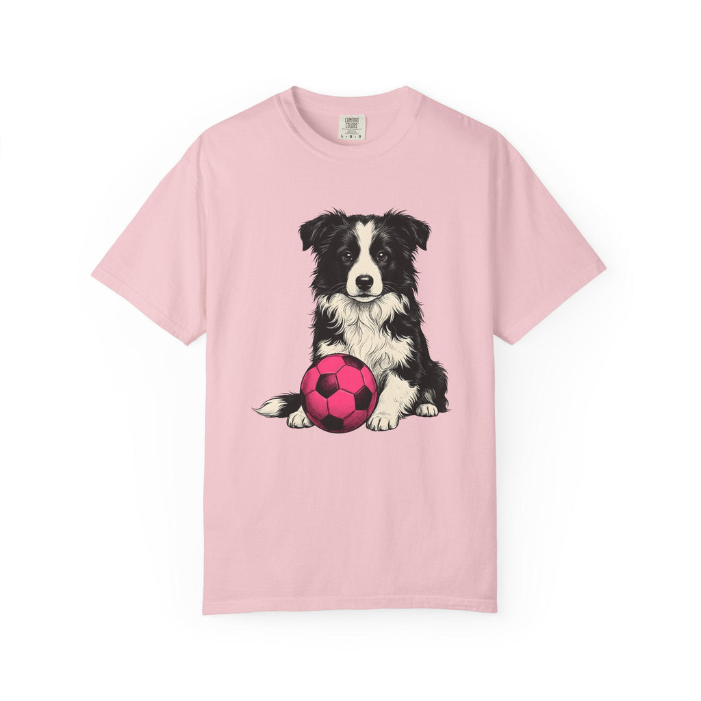Border Collie Shirt Dog Sports Unisex Gift Hand Drawn Tee product image 3