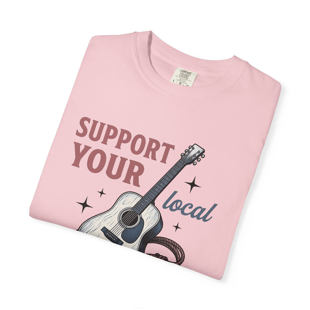 Acoustic Guitar Shirt Cowgirl Folk Gift for Women Hand product image 11