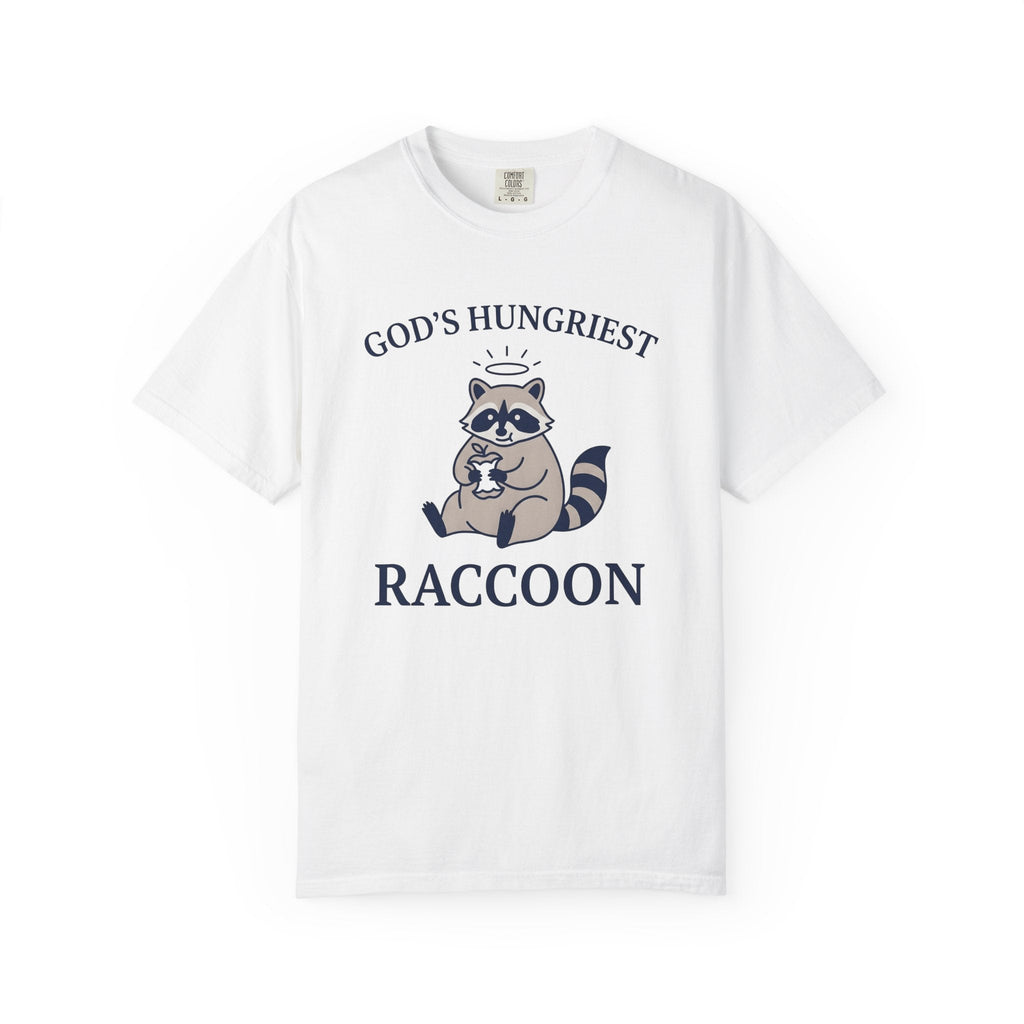 Raccoon Graphic Shirt Funny Animal Unisex Gift Cartoon Tee product image 1