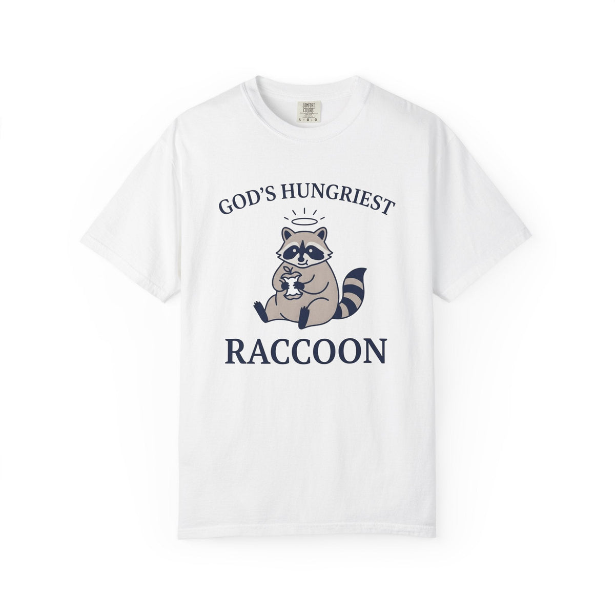 Raccoon Graphic Shirt Funny Animal Unisex Gift Cartoon Tee product image 1